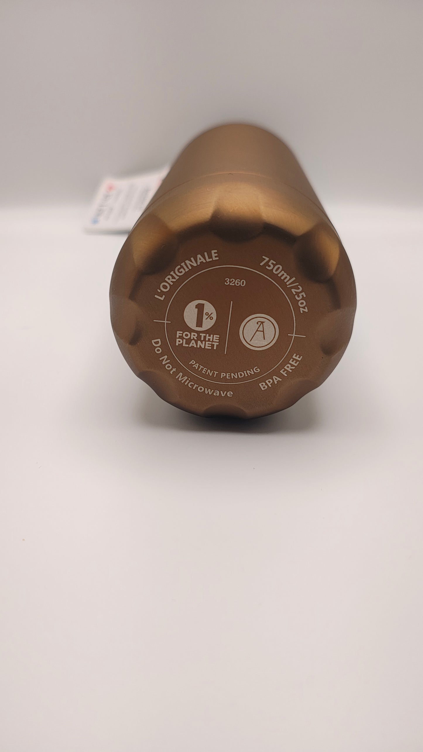 Les Artistes Bottle'Up Garrafa Térmica Inox 750ml Bronze | Frio 24h e Quente 12h