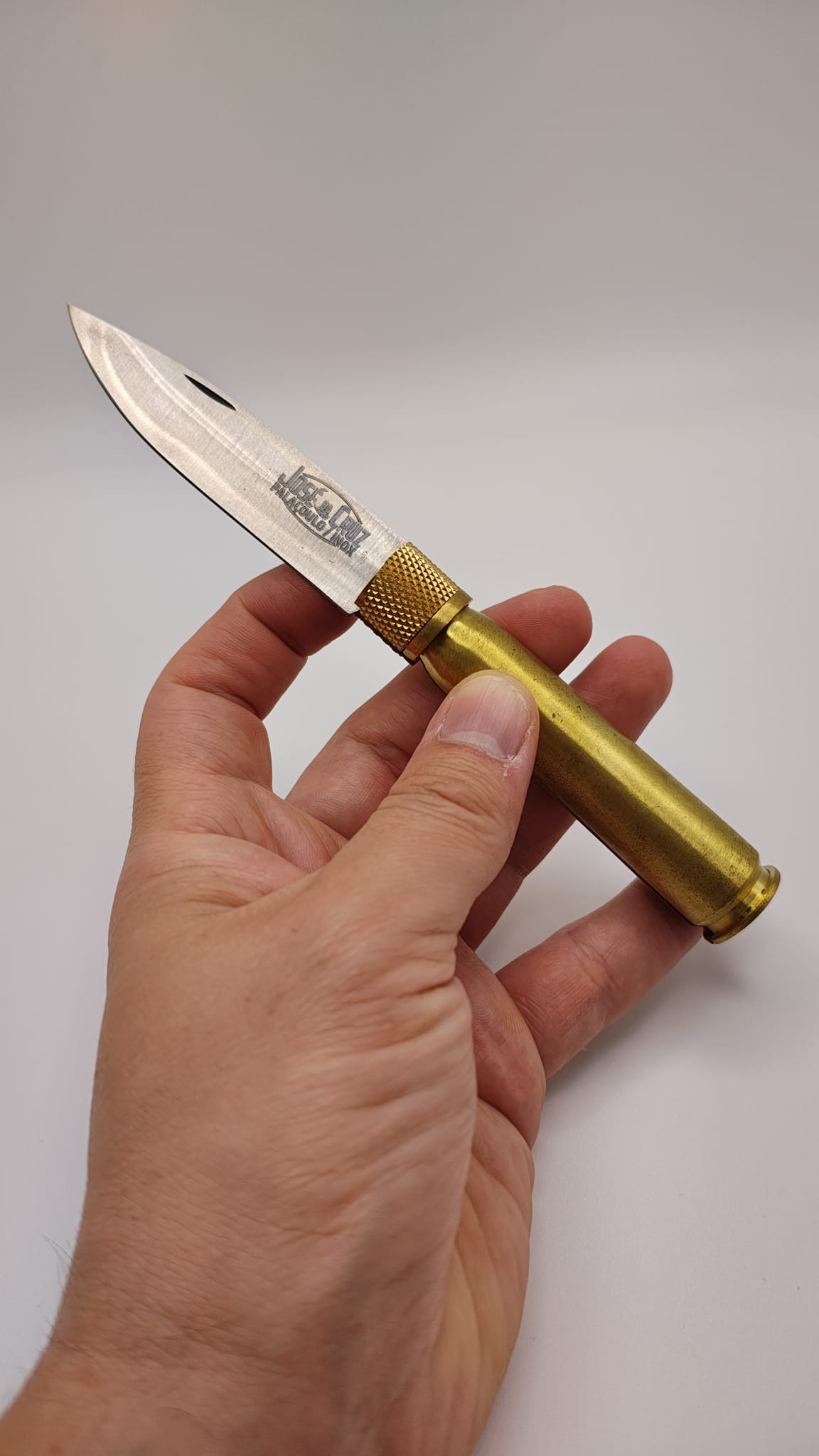 Navalha inox invólucro de bala José da cruz