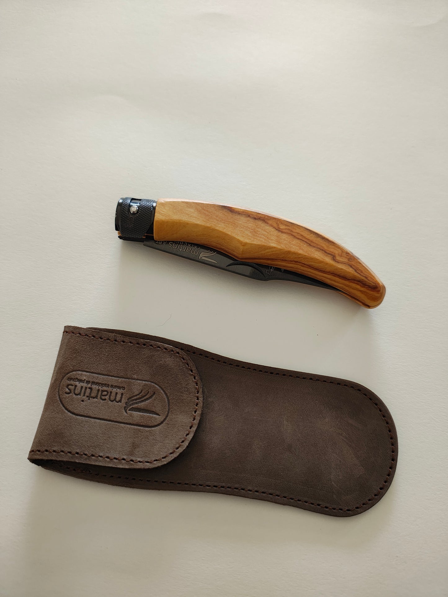 Navalha ellegance lusitana+ bolsa f. titanio Martins