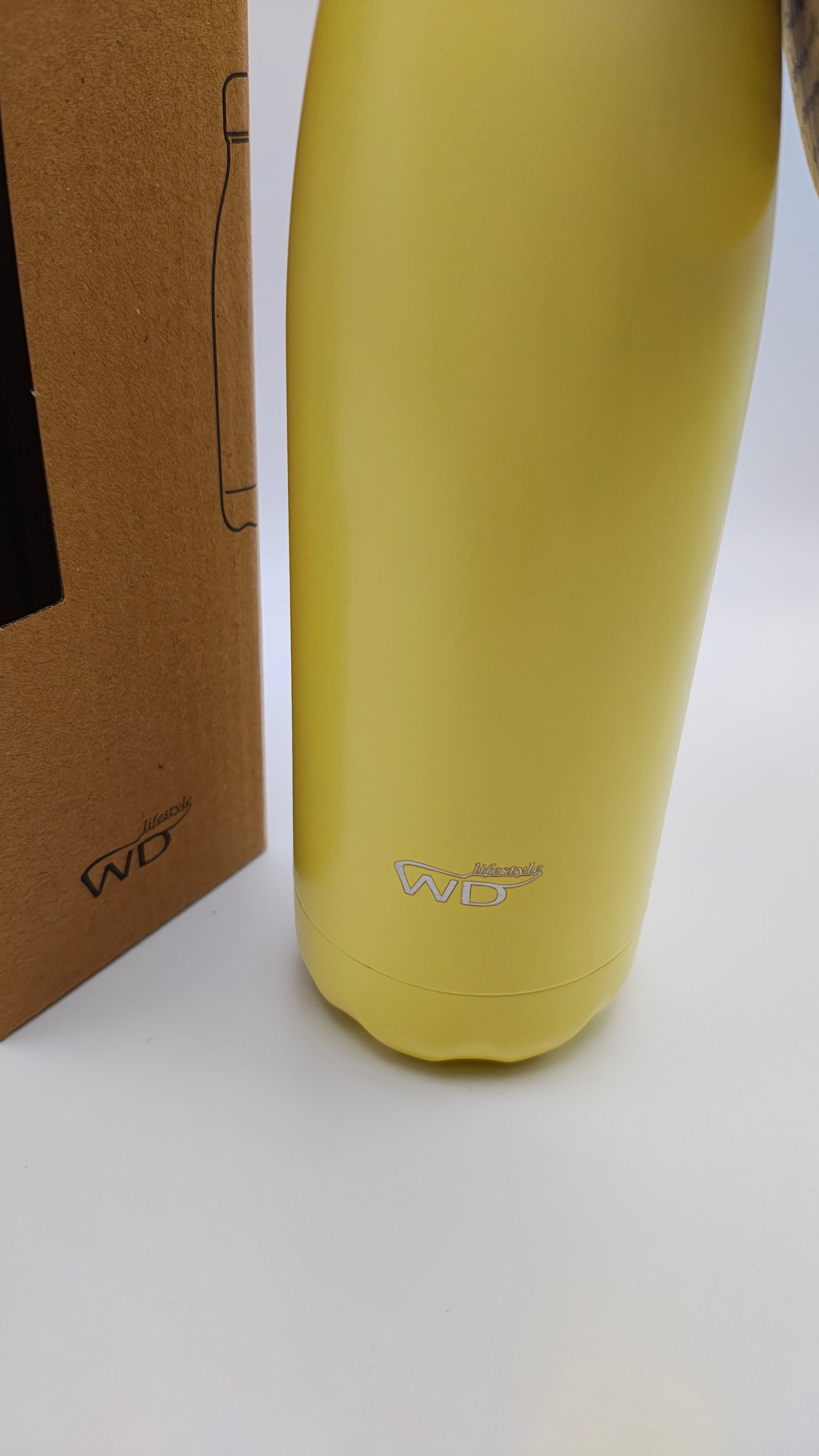 Garrafa Térmica Inox 500ml Banana WD Lifestyle | Frio 24h e Quente 12h