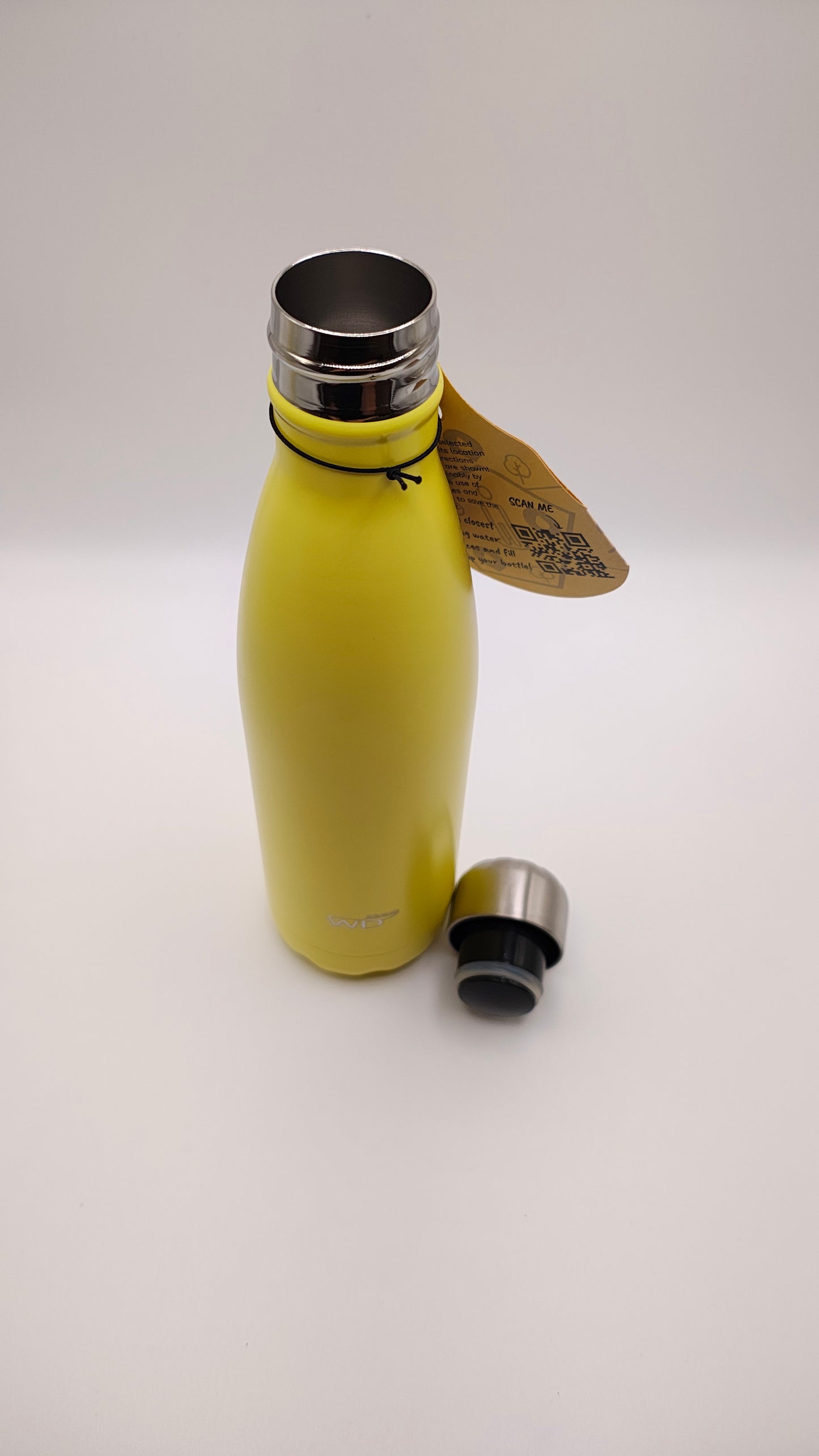 Garrafa Térmica Inox 500ml Banana WD Lifestyle | Frio 24h e Quente 12h
