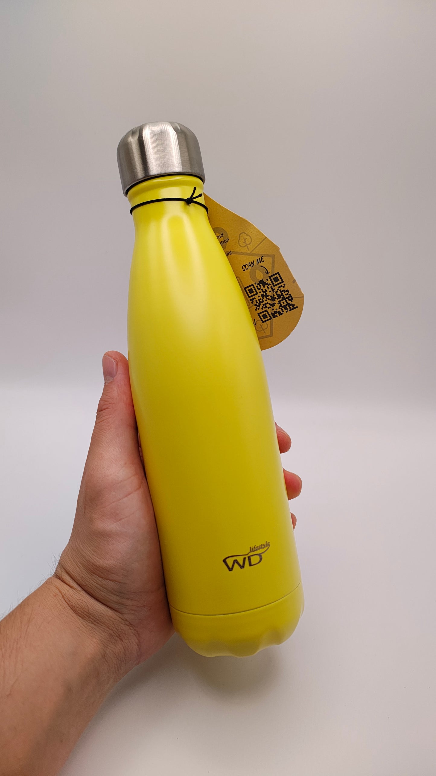 Garrafa Térmica Inox 500ml Banana WD Lifestyle | Frio 24h e Quente 12h