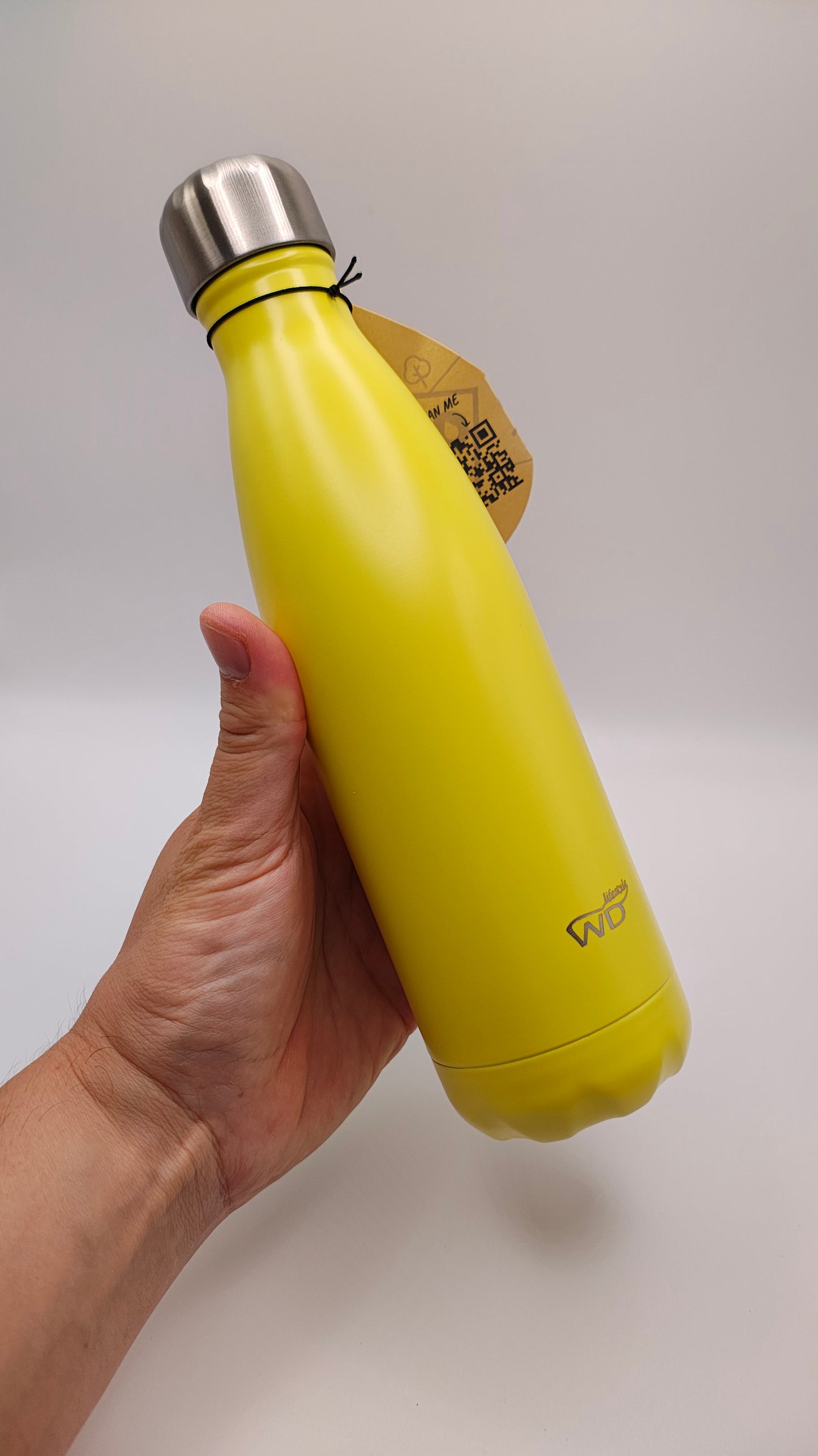 Garrafa Térmica Inox 500ml Banana WD Lifestyle | Frio 24h e Quente 12h