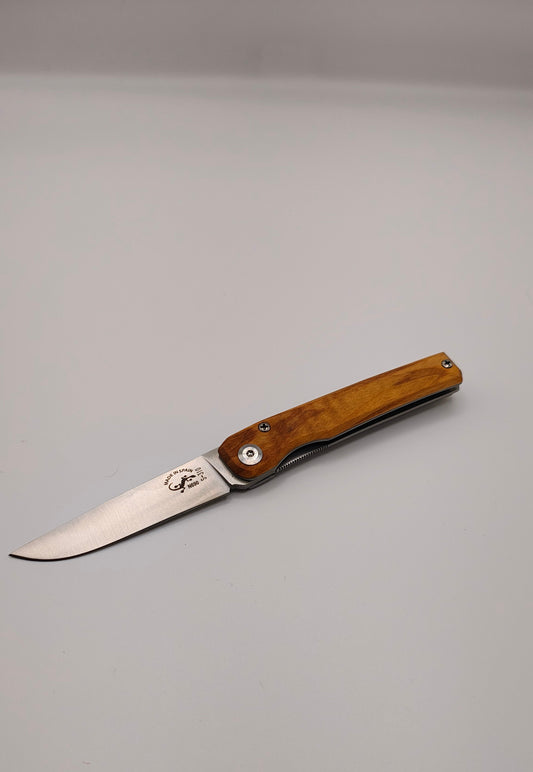 Navalha Salamandra S-310 70mm | Oliveira | Aço Böhler N690