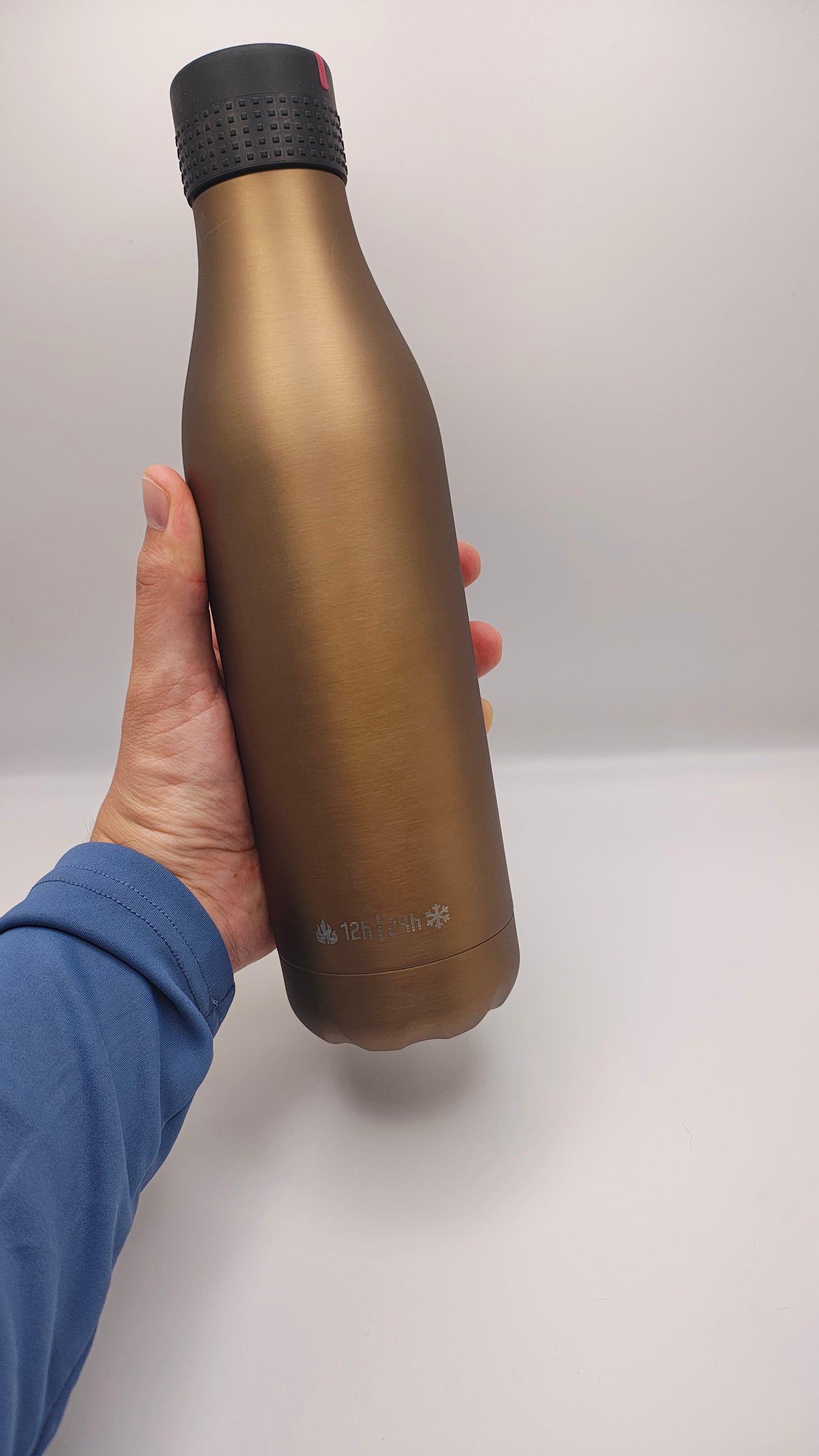 Les Artistes Bottle'Up Garrafa Térmica Inox 750ml Bronze | Frio 24h e Quente 12h