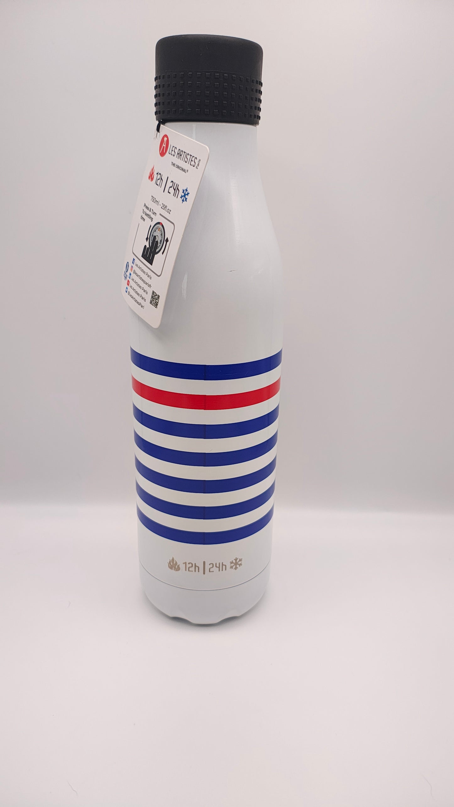 Les Artistes Bottle'Up Garrafa Térmica Inox 750ml Sailor | Frio 24h e Quente 12h