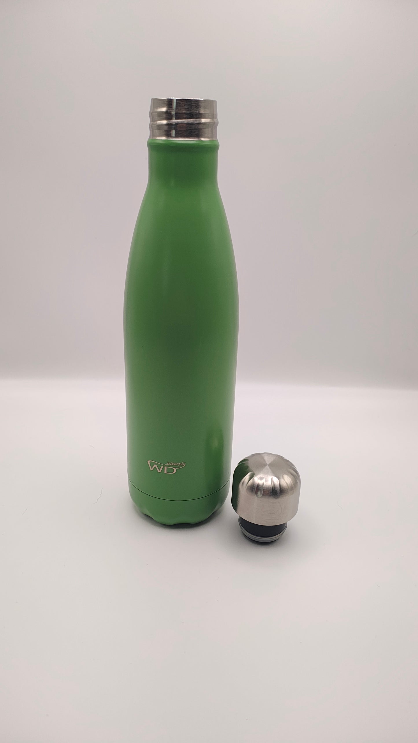 WD Lifestyle Garrafa Térmica Inox 500ml Verde | Frio 24h e Quente 12h