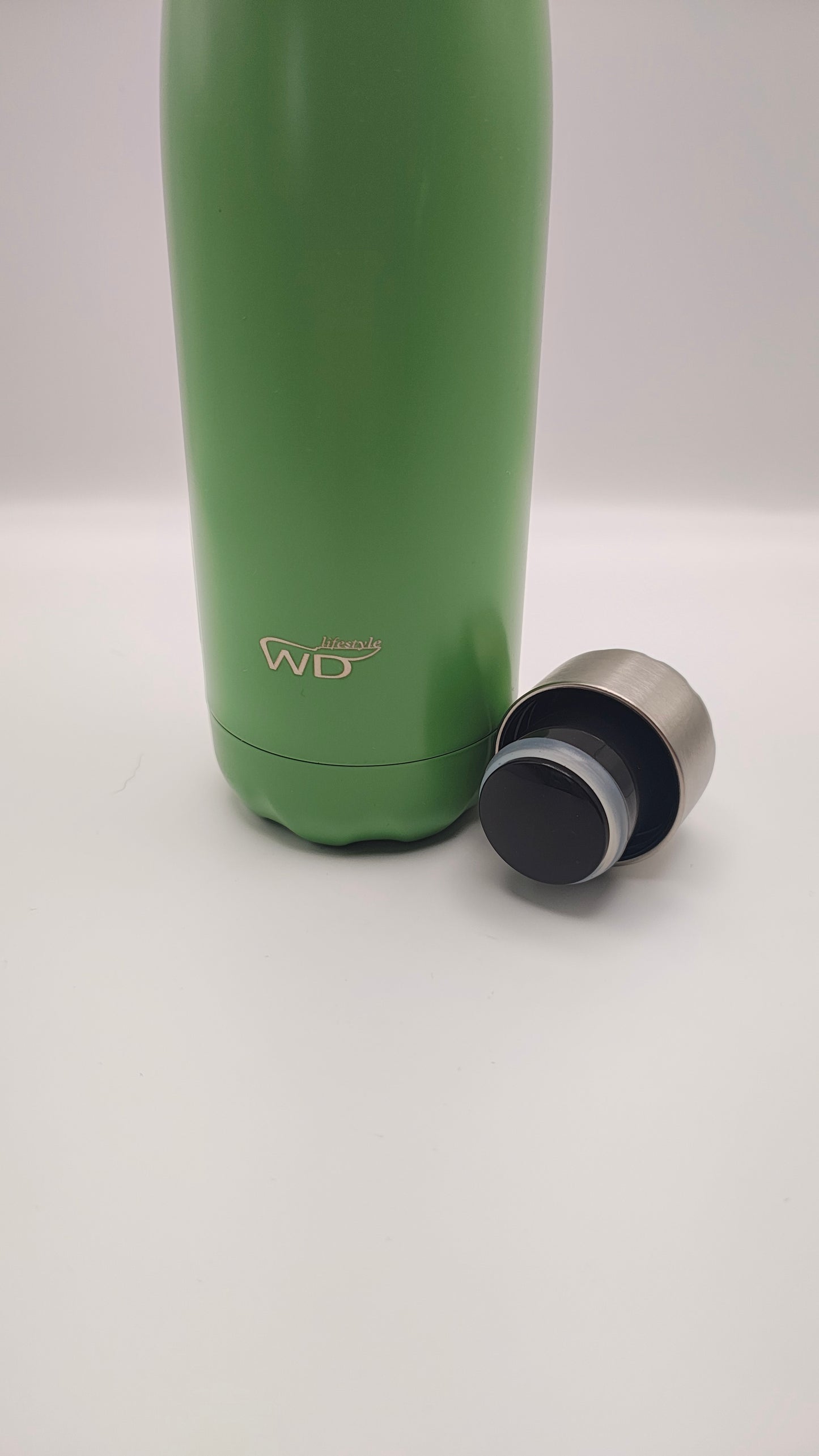 WD Lifestyle Garrafa Térmica Inox 500ml Verde | Frio 24h e Quente 12h