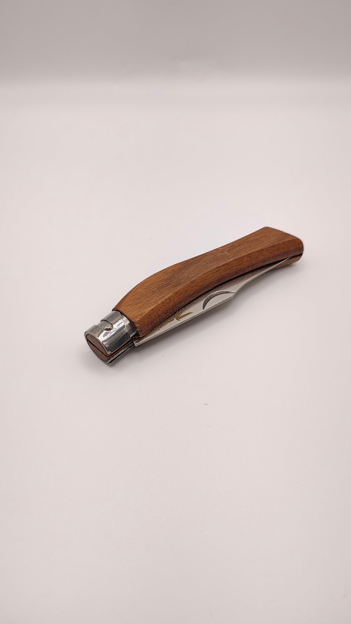 Navalha Eco L GB Inox Nogueira Americana | Cutelaria Martins