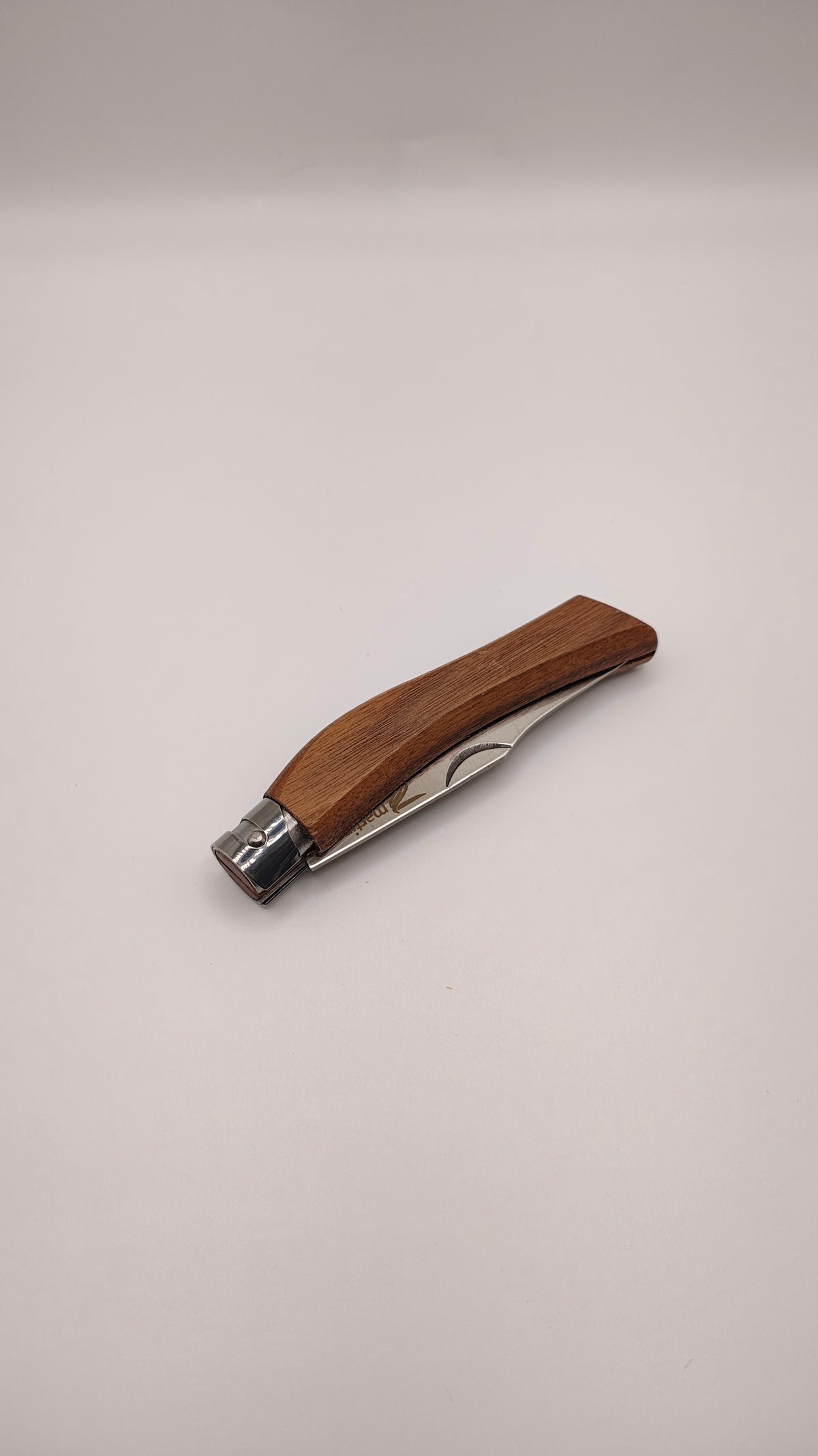 Navalha Eco L GB Inox Nogueira Americana | Cutelaria Martins