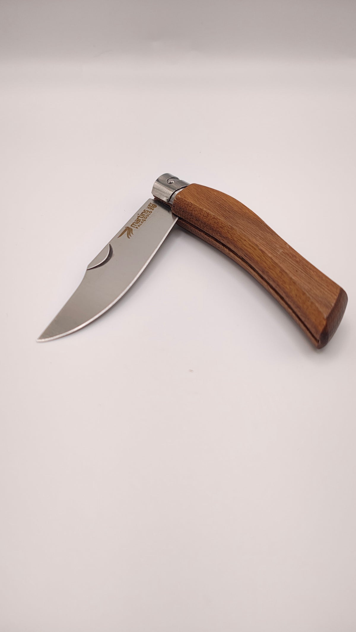 Navalha Eco L GB Inox Nogueira Americana | Cutelaria Martins