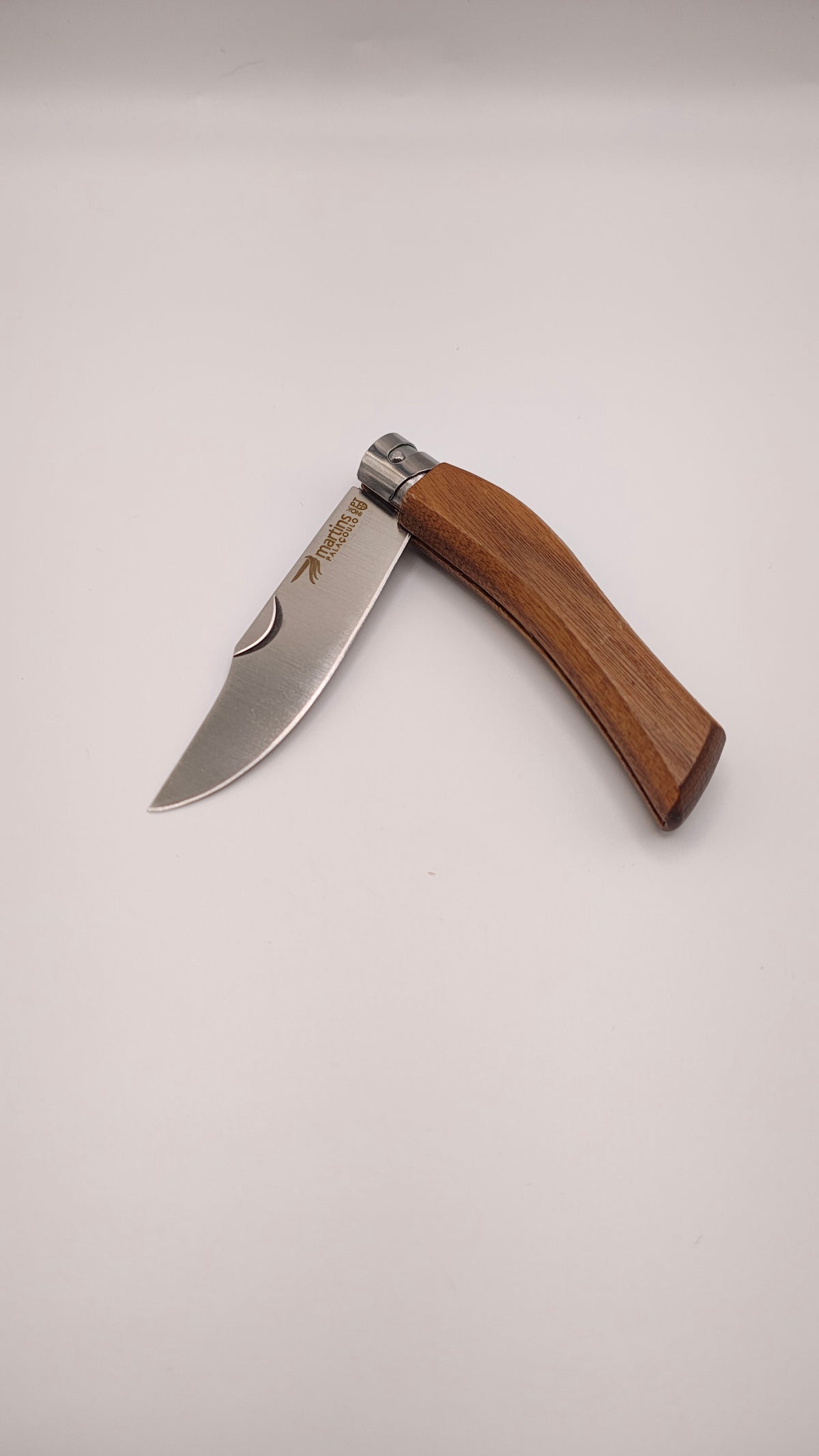 Navalha Eco L GB Inox Nogueira Americana | Cutelaria Martins
