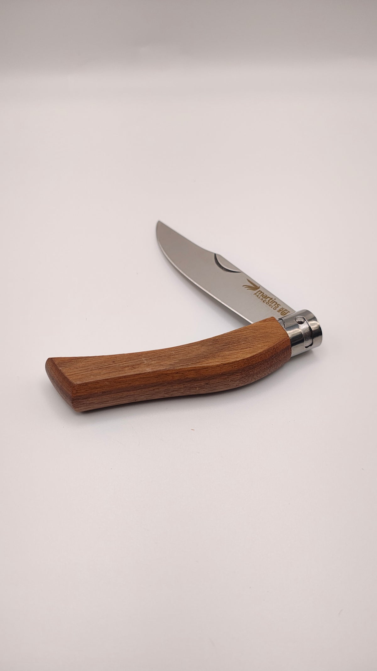 Navalha Eco L GB Inox Nogueira Americana | Cutelaria Martins