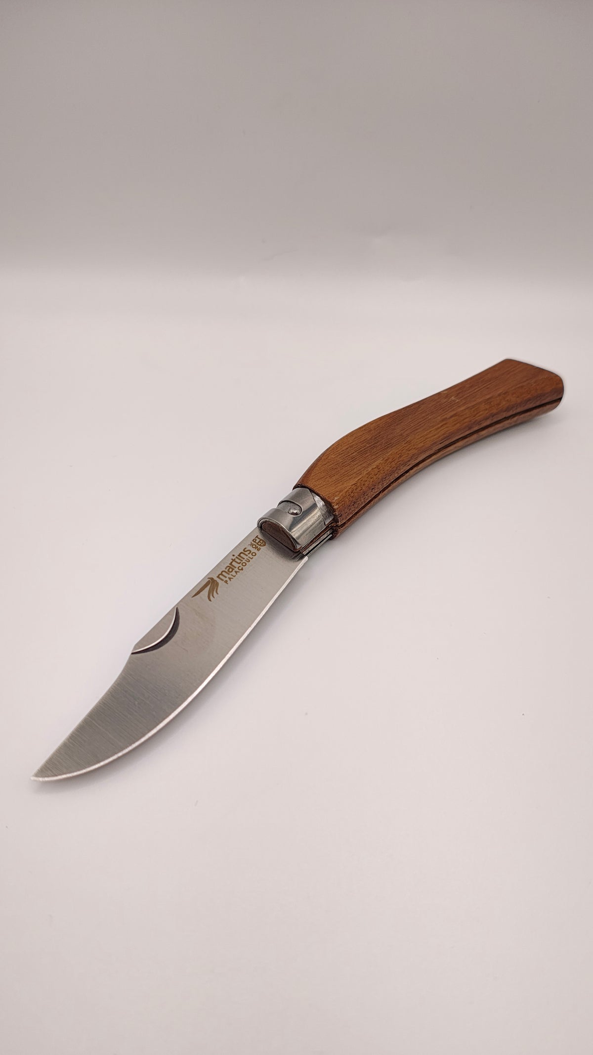 Navalha Eco L GB Inox Nogueira Americana | Cutelaria Martins
