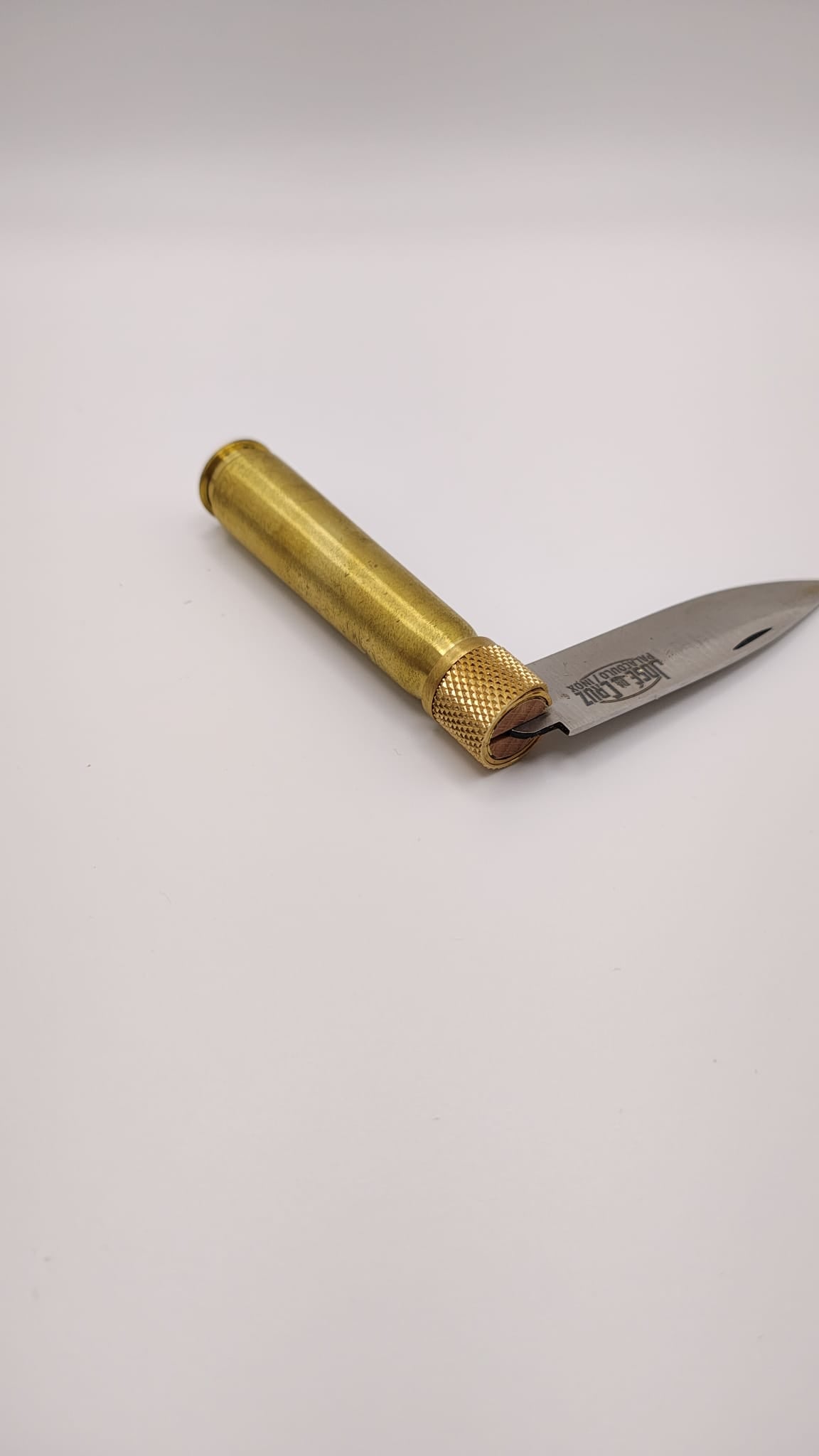 Navalha inox invólucro de bala José da cruz