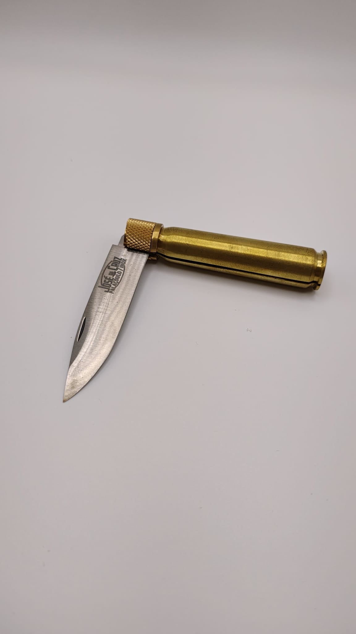 Navalha inox invólucro de bala José da cruz