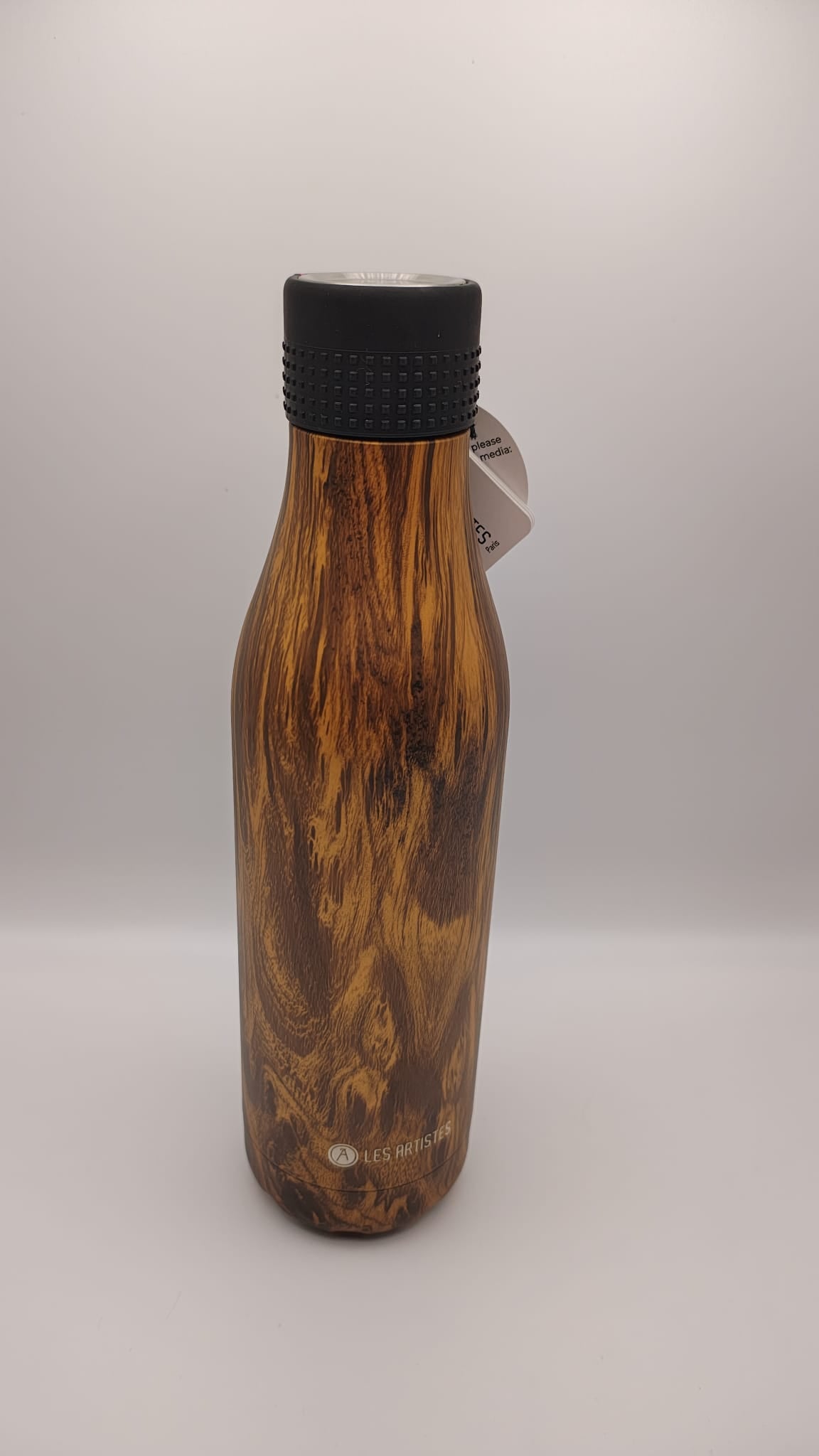 Les Artistes Bottle'Up Garrafa Térmica Inox 750ml Wood | Frio 24h e Quente 12h