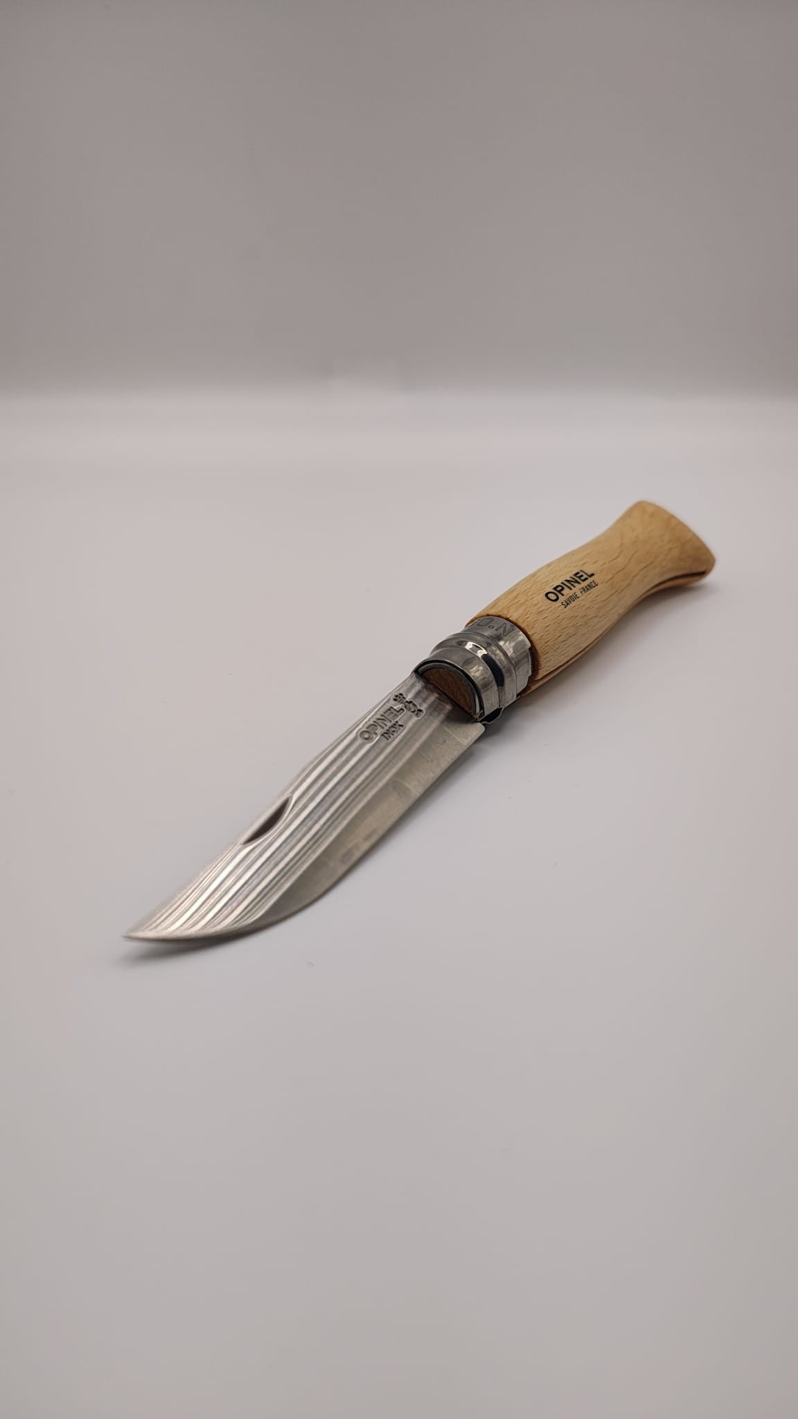 Canivete Opinel N°9 Inox | Aço Sandvik 12C27 | Cabo em Faia