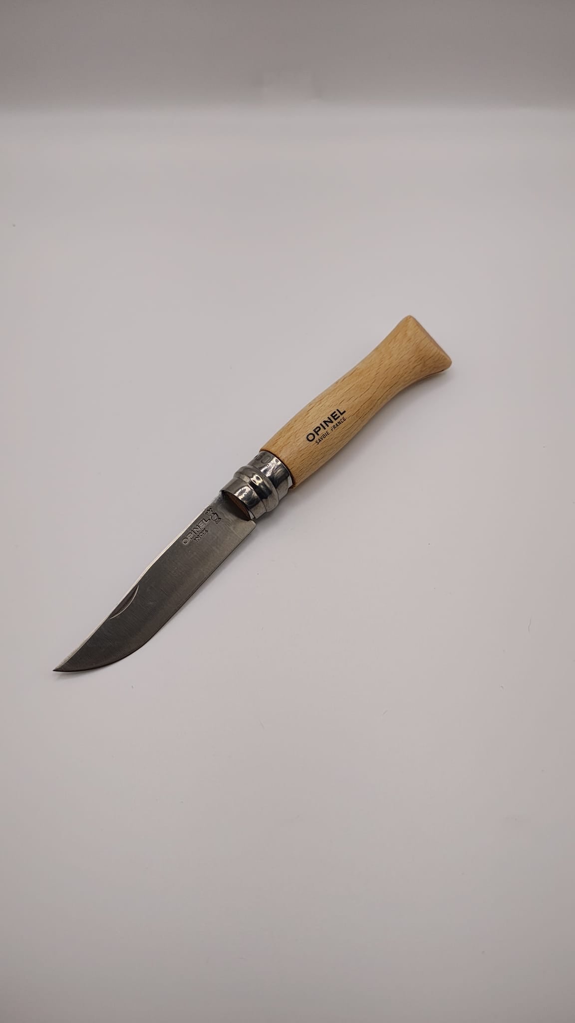 Canivete Opinel N°9 Inox | Aço Sandvik 12C27 | Cabo em Faia