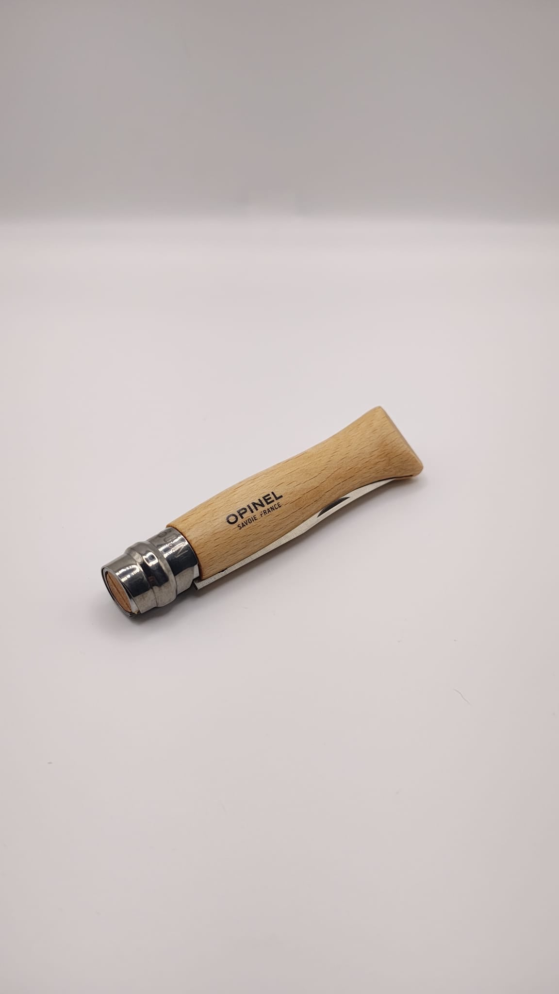 Canivete Opinel N°9 Inox | Aço Sandvik 12C27 | Cabo em Faia