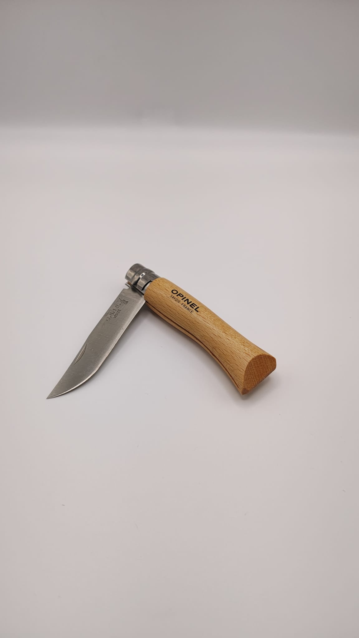 Canivete Opinel N°7 Inox | Aço Sandvik 12C27 | Cabo em Faia