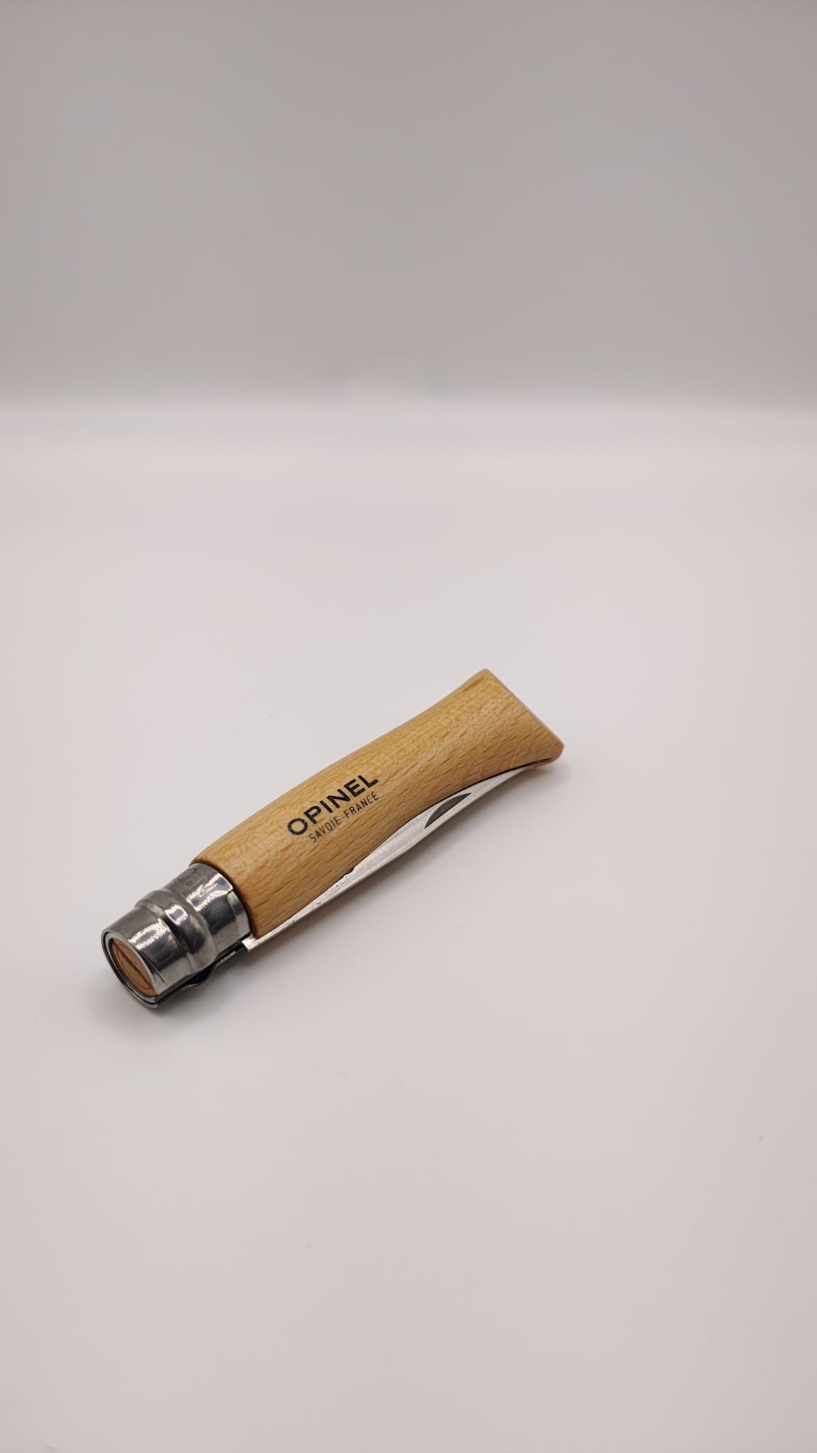 Canivete Opinel N°7 Inox | Aço Sandvik 12C27 | Cabo em Faia
